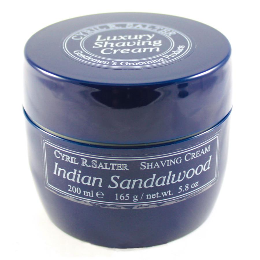 Cyril R Salter Indian Sandalwood Luxury Shaving Cream Shaving Cream Cyril R. Salter 