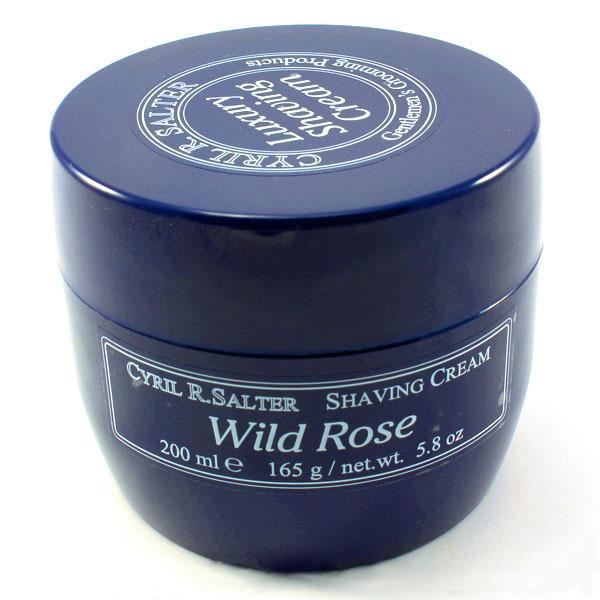 Cyril R Salter Wild Rose Luxury Shaving Cream Shaving Cream Cyril R. Salter 