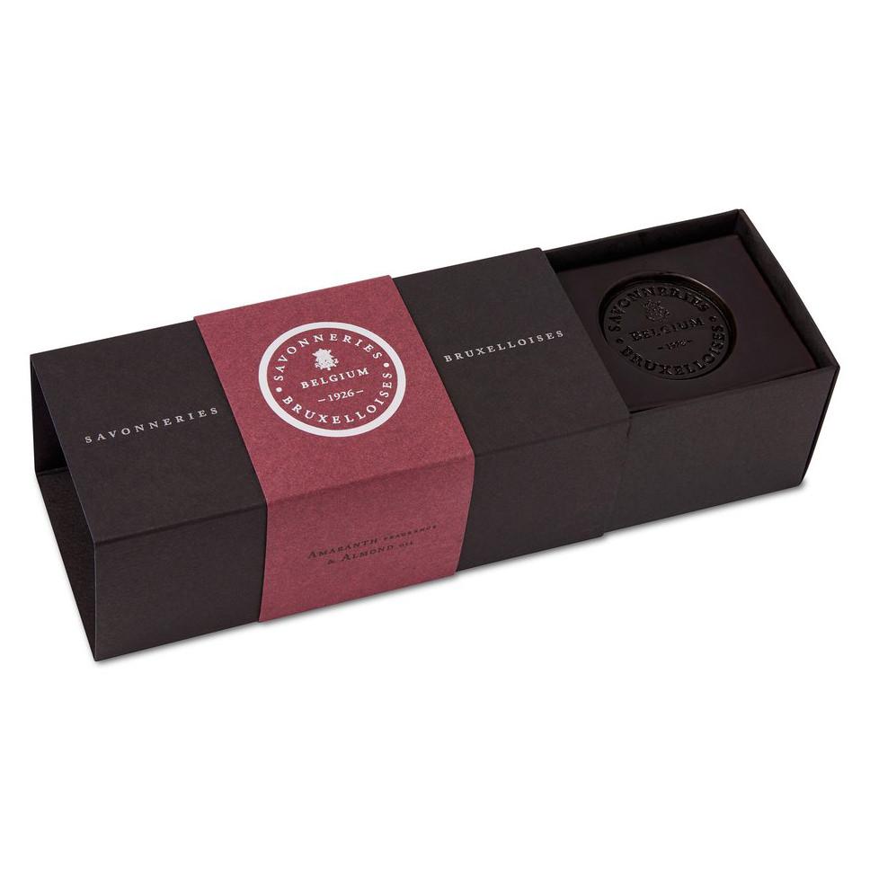 Savonneries Bruxelloises Prestige Bar Body Soap Savonneries Bruxelloises Amaranth & Almond Oil 