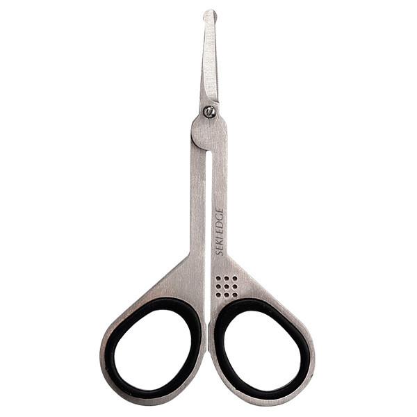 Seki Edge Stainless Steel Nostril Scissors, Made in Japan