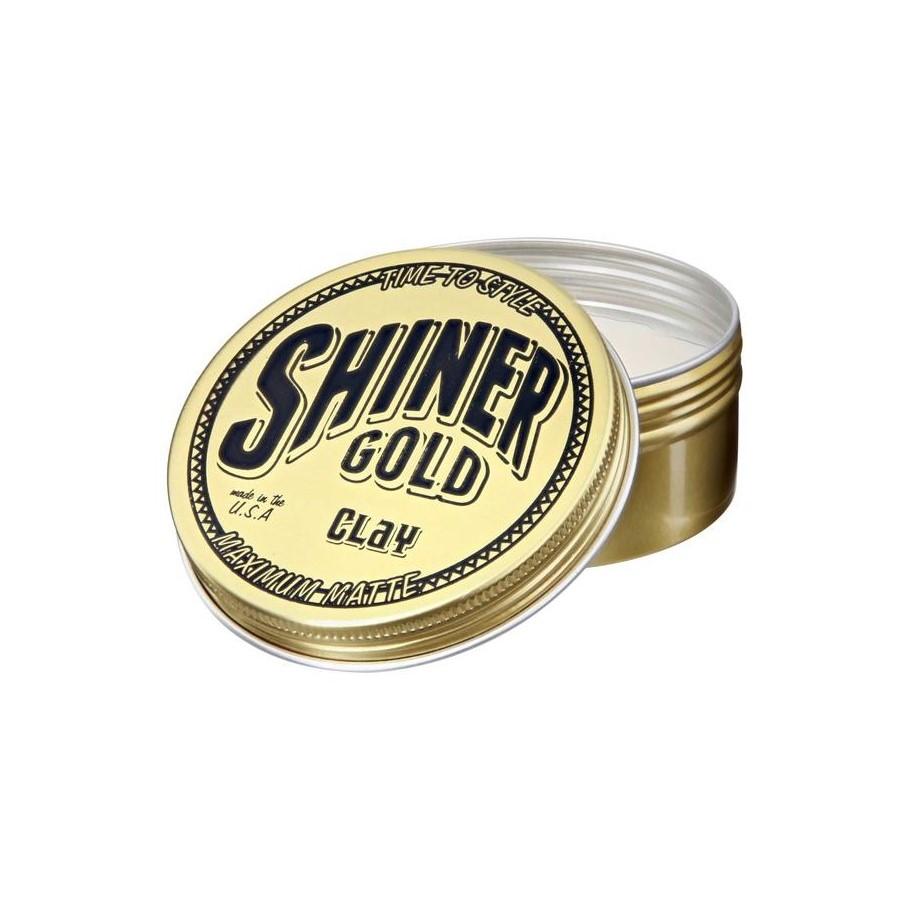 Shiner Gold Maximum Matte Clay Hair Pomade Shiner Gold 