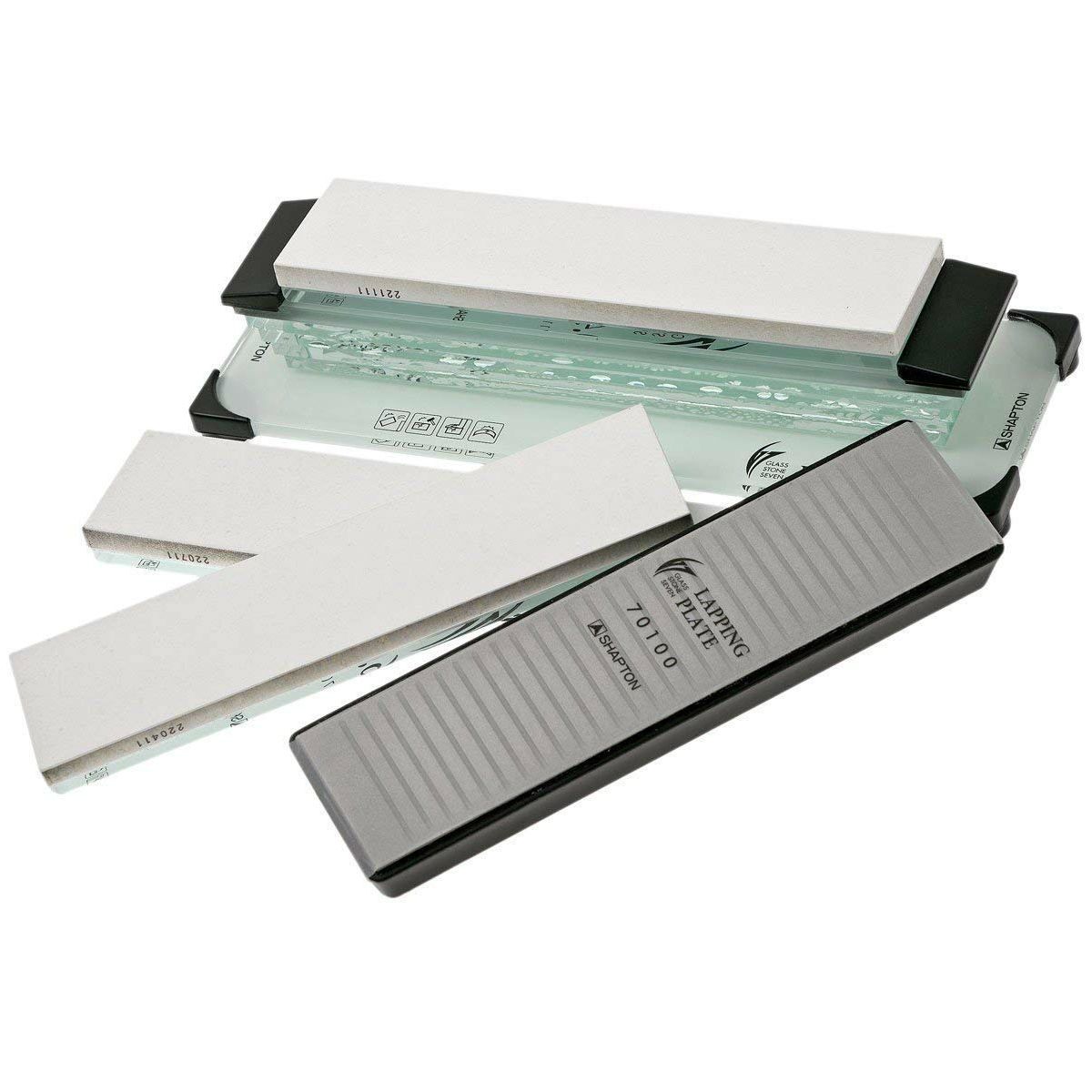 Shapton Glass Stone Seven Knife Sharpening Kit – Fendrihan Canada