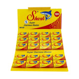 100 Shark Super Stainless Double Edge Razor Blades Razor Blades Other 