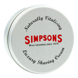 Simpsons Fragrance-Free Luxury Shaving Cream Shaving Cream Simpsons 