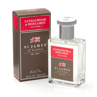St. James of London Sandalwood & Bergamot Cologne Men's Fragrance St. James of London 