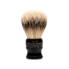 St. James of London Exclusive Silvertip Badger Shaving Brush, Black Badger Bristles Shaving Brush St. James of London 