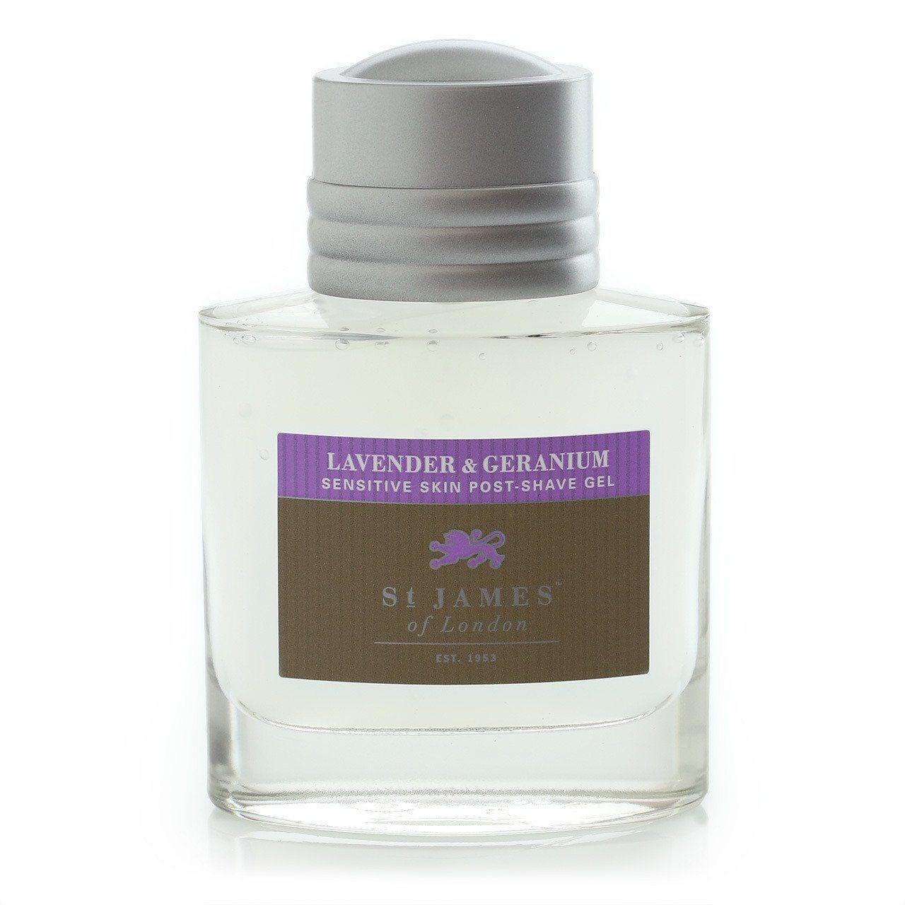 St. James of London Lavender & Geranium Post-Shave Gel Shaving Cream St. James of London 3.4 fl oz (100 ml) 