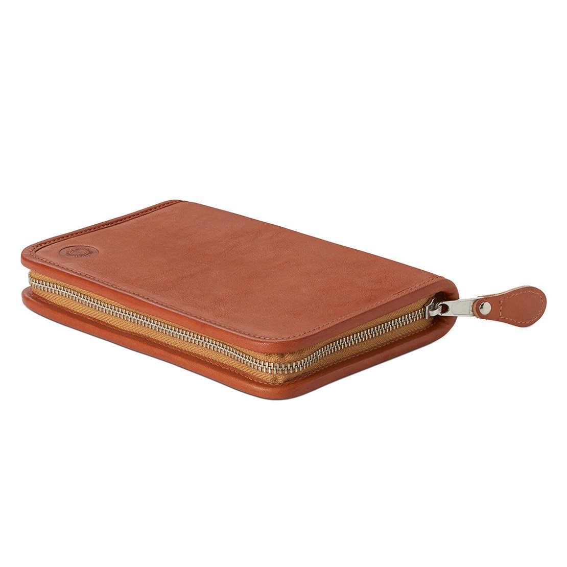 Sonnenleder “Nils” Vegetable Tanned Leather School Case, Natural Pen Case Sonnenleder 