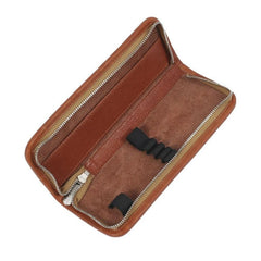 Sonnenleder "Kluge" Pen and Pencil Leather Case, Natural Pen Case Sonnenleder 