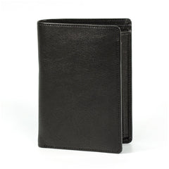 Sonnenleder "Rhein" Vegetable Tanned Leather Wallet Leather Wallet Sonnenleder Black 