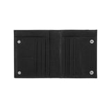 Sonnenleder “Wienfluss G” Vegetable Tanned Leather Wallet with Coin Purse Leather Wallet Sonnenleder Black 