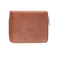 Sonnenleder "Sinn" Vegetable Tanned Leather Wallet with 6 CC Slots, Natural Leather Wallet Sonnenleder 