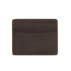 Sonnenleder “Elz” Vegetable Tanned Leather Credit Card Case Leather Wallet Sonnenleder 