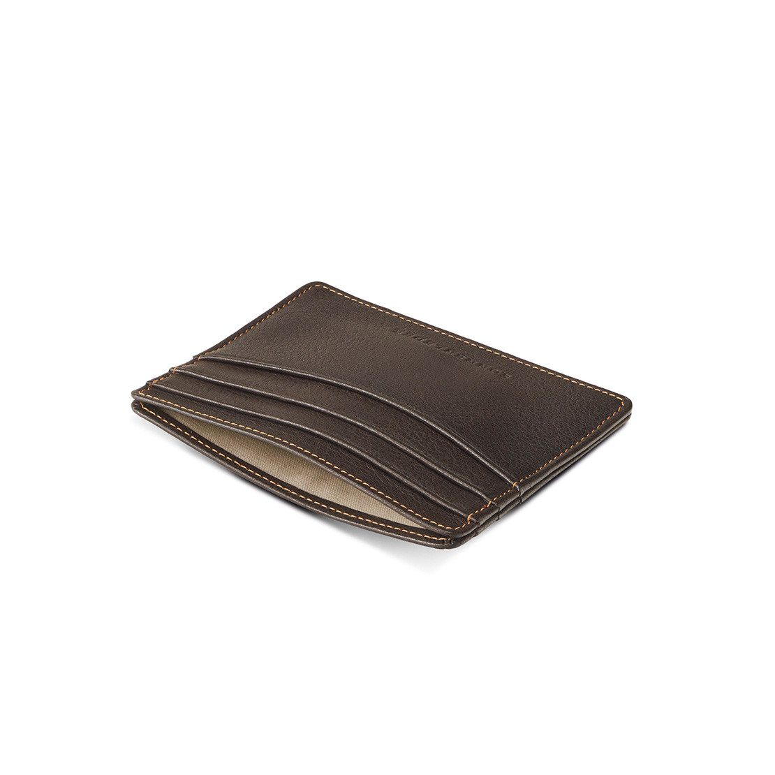 Sonnenleder “Elz” Vegetable Tanned Leather Credit Card Case Leather Wallet Sonnenleder 
