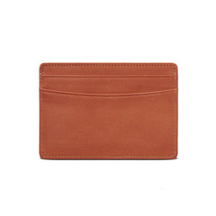 Sonnenleder “Ise” Vegetable Tanned Leather Credit Card Case Leather Wallet Sonnenleder 
