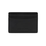 Sonnenleder “Ise” Vegetable Tanned Leather Credit Card Case Leather Wallet Sonnenleder Black 