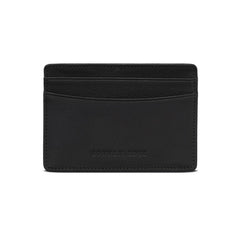 Sonnenleder “Ise” Vegetable Tanned Leather Credit Card Case Leather Wallet Sonnenleder Black 