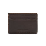 Sonnenleder “Ise” Vegetable Tanned Leather Credit Card Case Leather Wallet Sonnenleder Mocha Brown 
