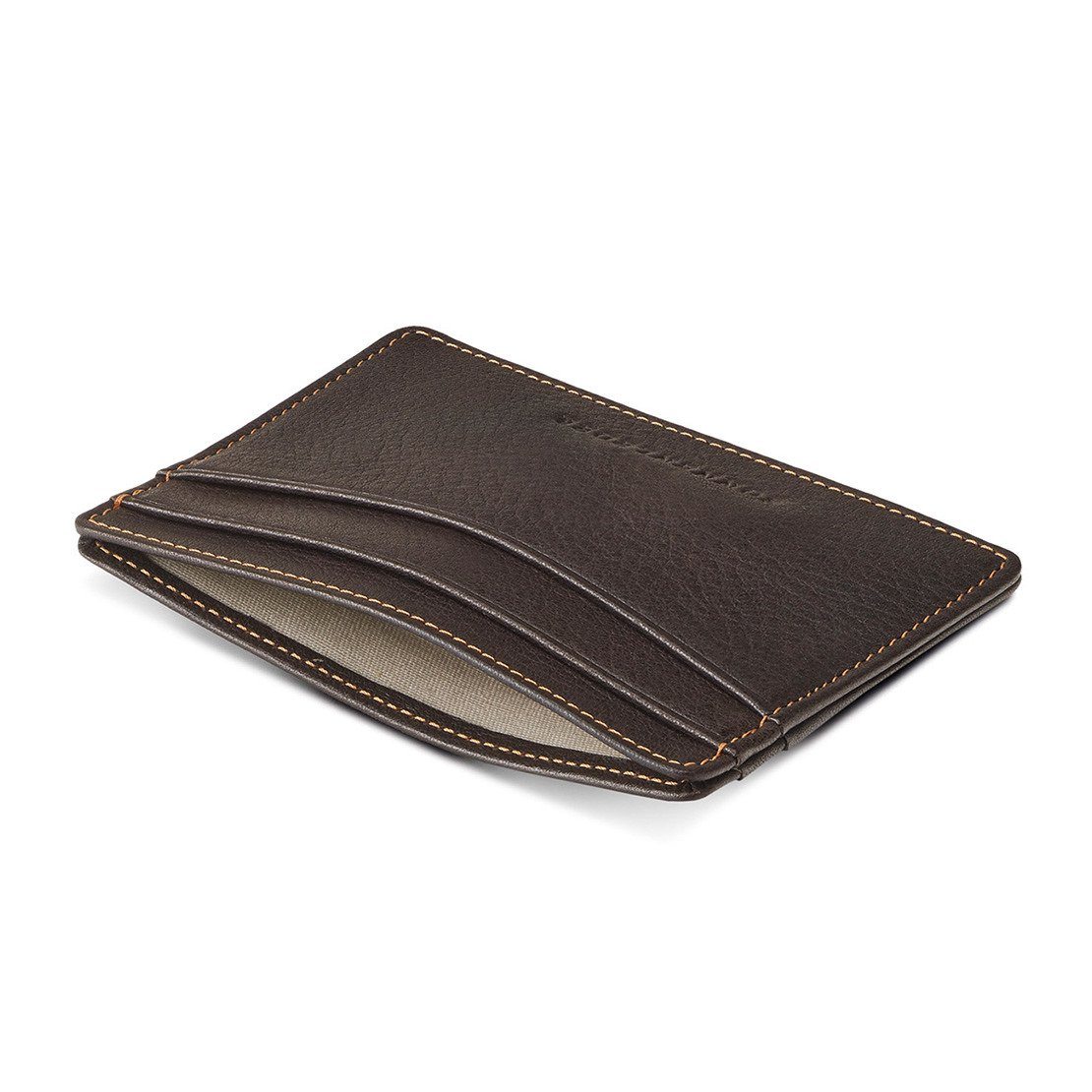 Sonnenleder “Ise” Vegetable Tanned Leather Credit Card Case Leather Wallet Sonnenleder 
