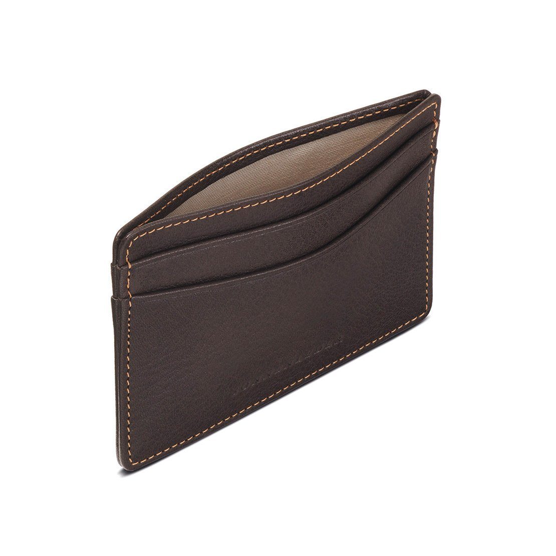 Sonnenleder “Ise” Vegetable Tanned Leather Credit Card Case Leather Wallet Sonnenleder 