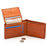 Sonnenleder "Lech" Vegetable Tanned Leather Wallet with 8 CC Slots and Coin Pocket, Natural Leather Wallet Sonnenleder 