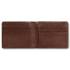 Sonnenleder "Ems" Vegetable Tanned Leather Wallet with 6 CC Slots Leather Wallet Sonnenleder Mocha Brown 