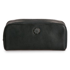 Sonnenleder Faschina Vegetable Tanned Leather Toiletry Bag Toiletry Bag Sonnenleder Black 