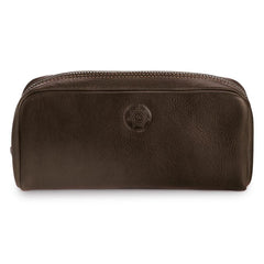 Sonnenleder Faschina Vegetable Tanned Leather Toiletry Bag Toiletry Bag Sonnenleder Mocha Brown 