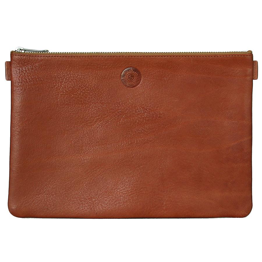 Sonnenleder "Weill" Vegetable Tanned Leather Bank Pouch Leather Bank Pouch Sonnenleder Natural 