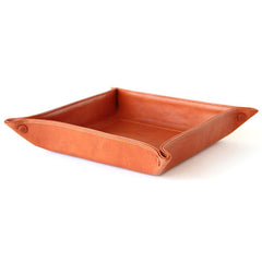 Sonnenleder Vegetable Tanned Leather Tray, Natural Leather Tray Sonnenleder 