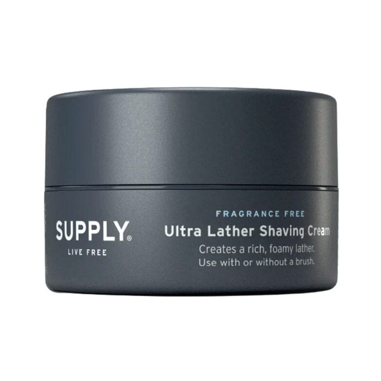 SUPPLY Ultra Lather Shaving Cream Shaving Cream SUPPLY Fragrance-Free 