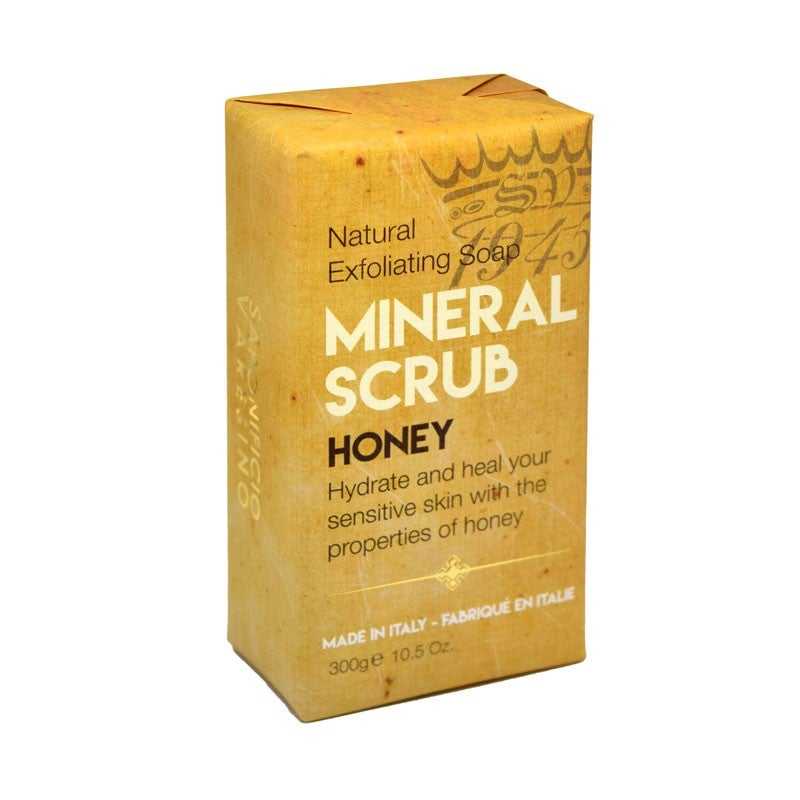 Saponificio Varesino Mineral Scrub Soap Body Soap Saponificio Varesino Honey 