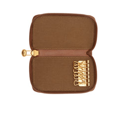The Bridge Story Uomo Zipped Key Case Key Case The Bridge Brown 