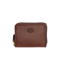 The Bridge Story Uomo Zipped Credit Card Holder with Coin Case Leather Wallet The Bridge 