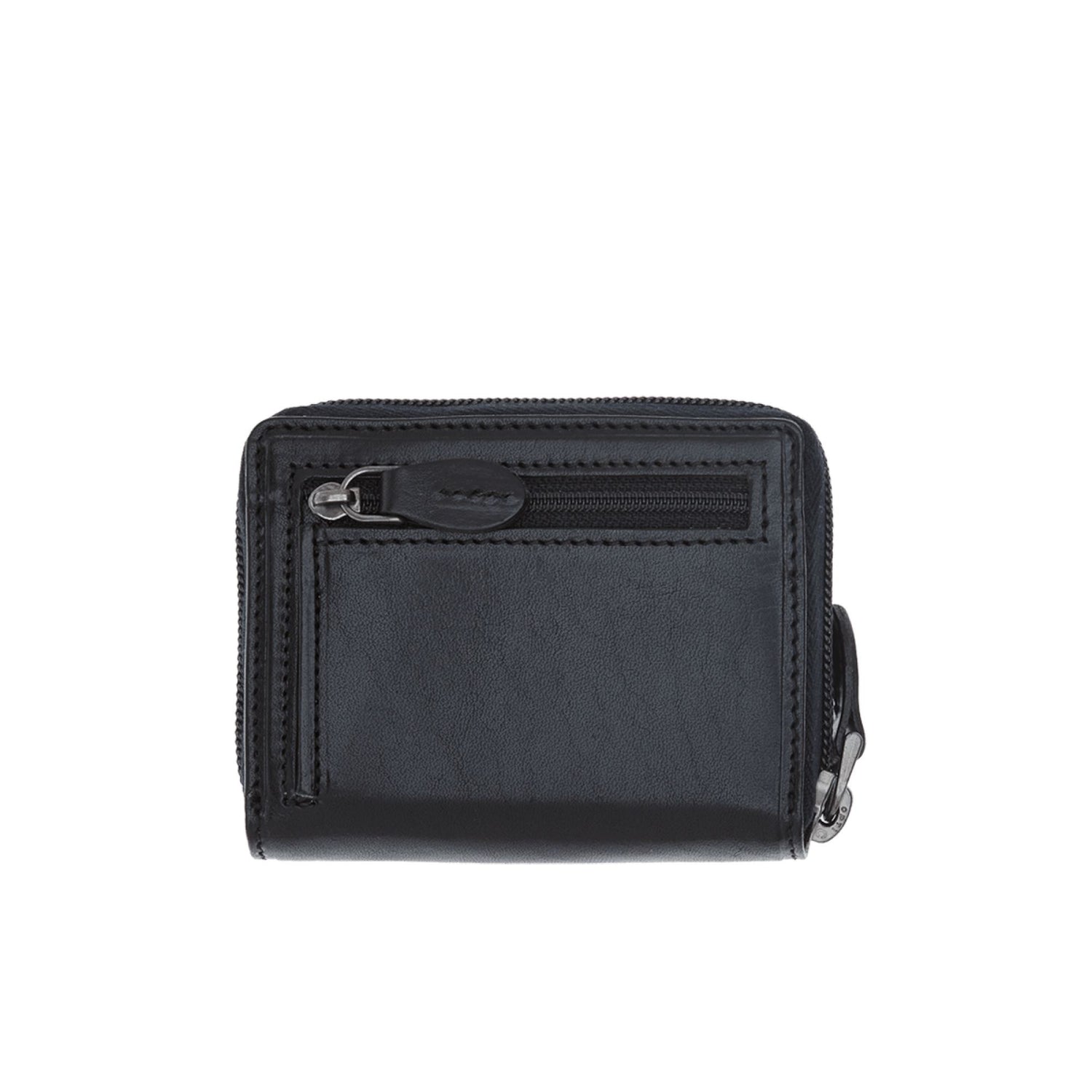 The Bridge Story Uomo Zipped Credit Card Holder with Coin Case Leather Wallet The Bridge 