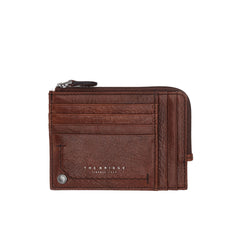 The Bridge Kallio Document Holder with 8 CC Slots and Coin Pouch Leather Wallet The Bridge 