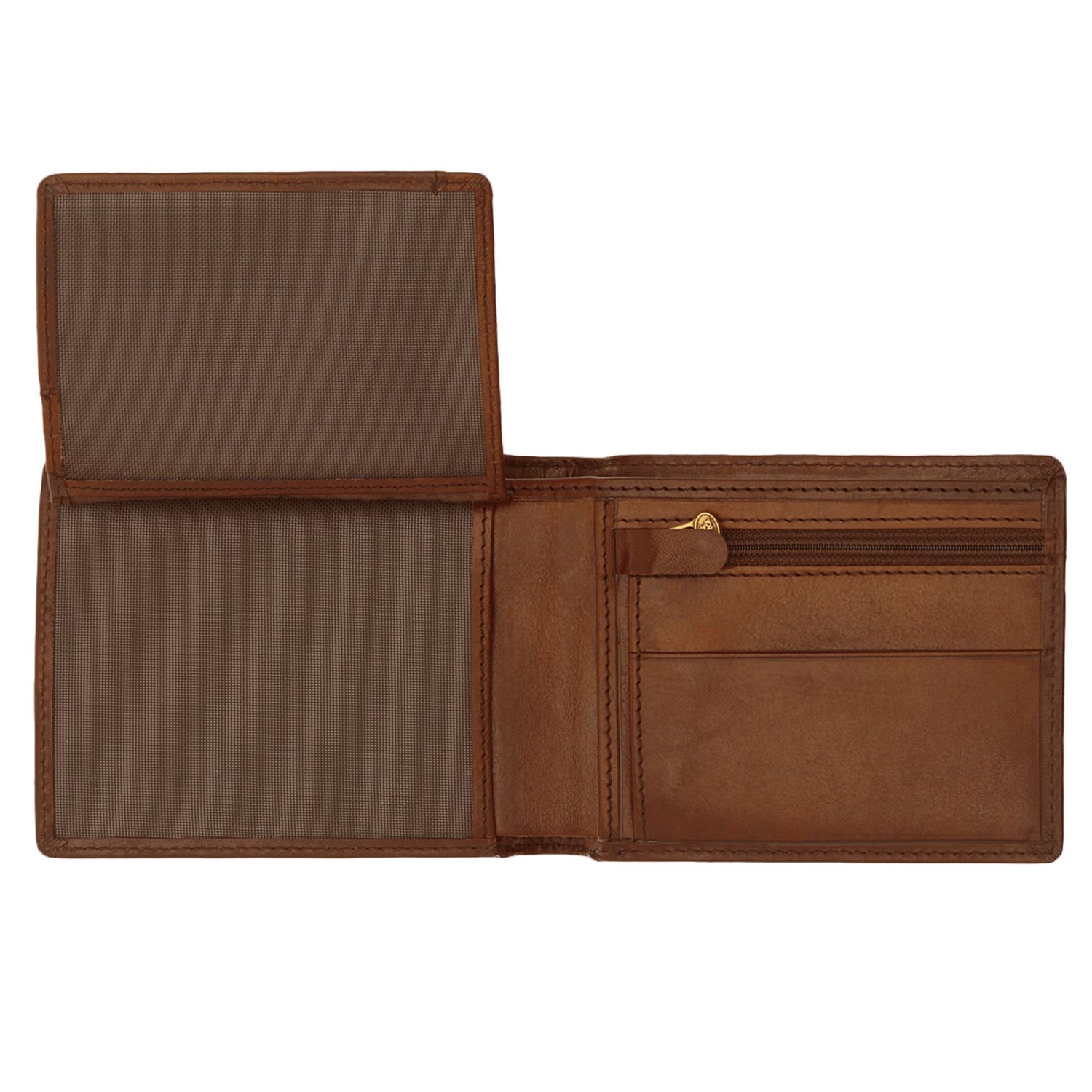 The Bridge Story Uomo Wallet with Coin Pocket and 5 CC Slots Leather Wallet The Bridge 