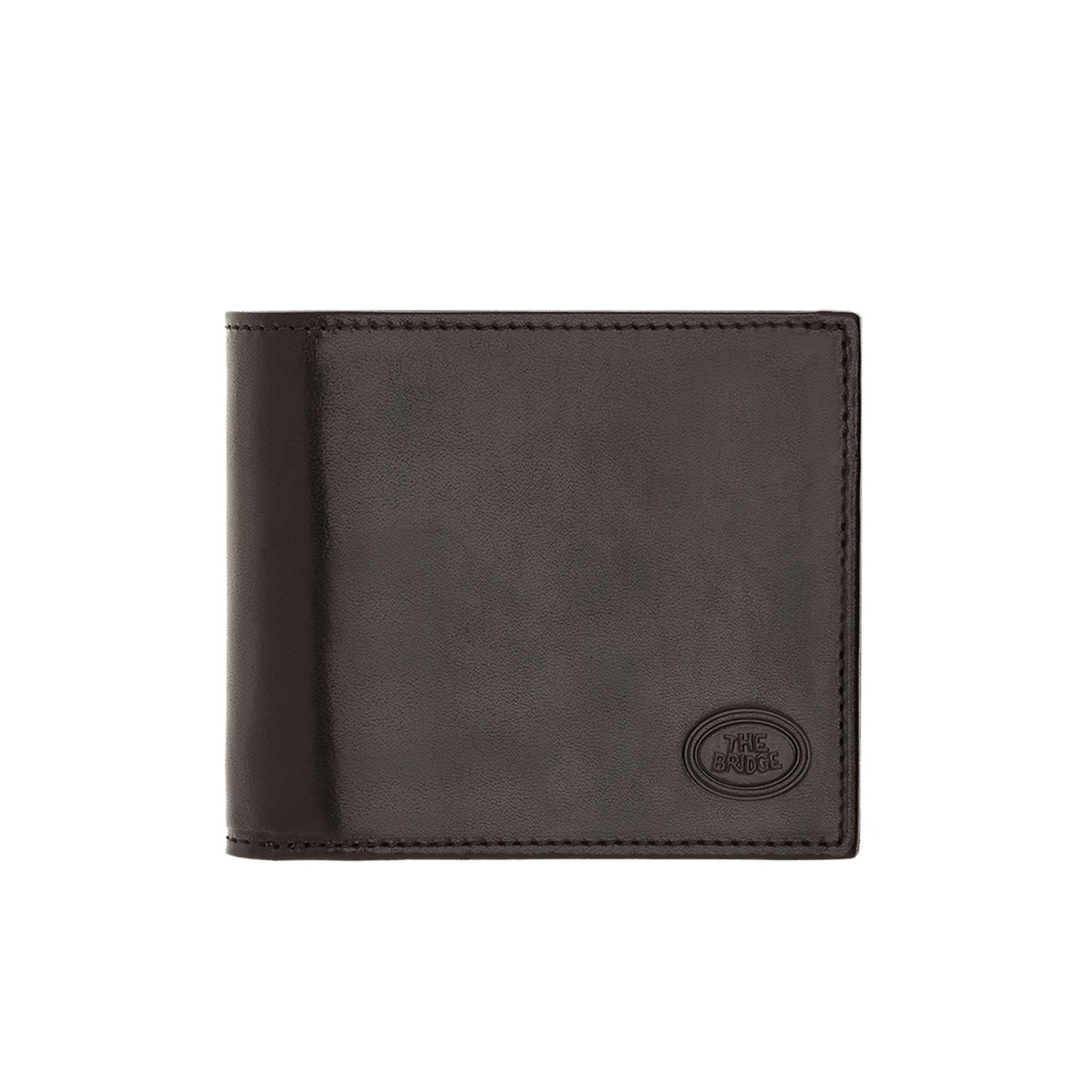 The Bridge Story Uomo Men's Wallet with 8 CC Slots and Coin Pouch Leather Wallet The Bridge 