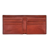 The Bridge Alberto Men's Wallet with 8 CC Slots Leather Wallet The Bridge Dark Brown 