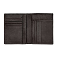The Bridge Alberto Men's Wallet with 9 CC Slots Leather Wallet The Bridge Black 