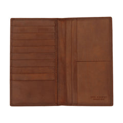 The Bridge Story Uomo Document Holder Leather Wallet The Bridge Brown 