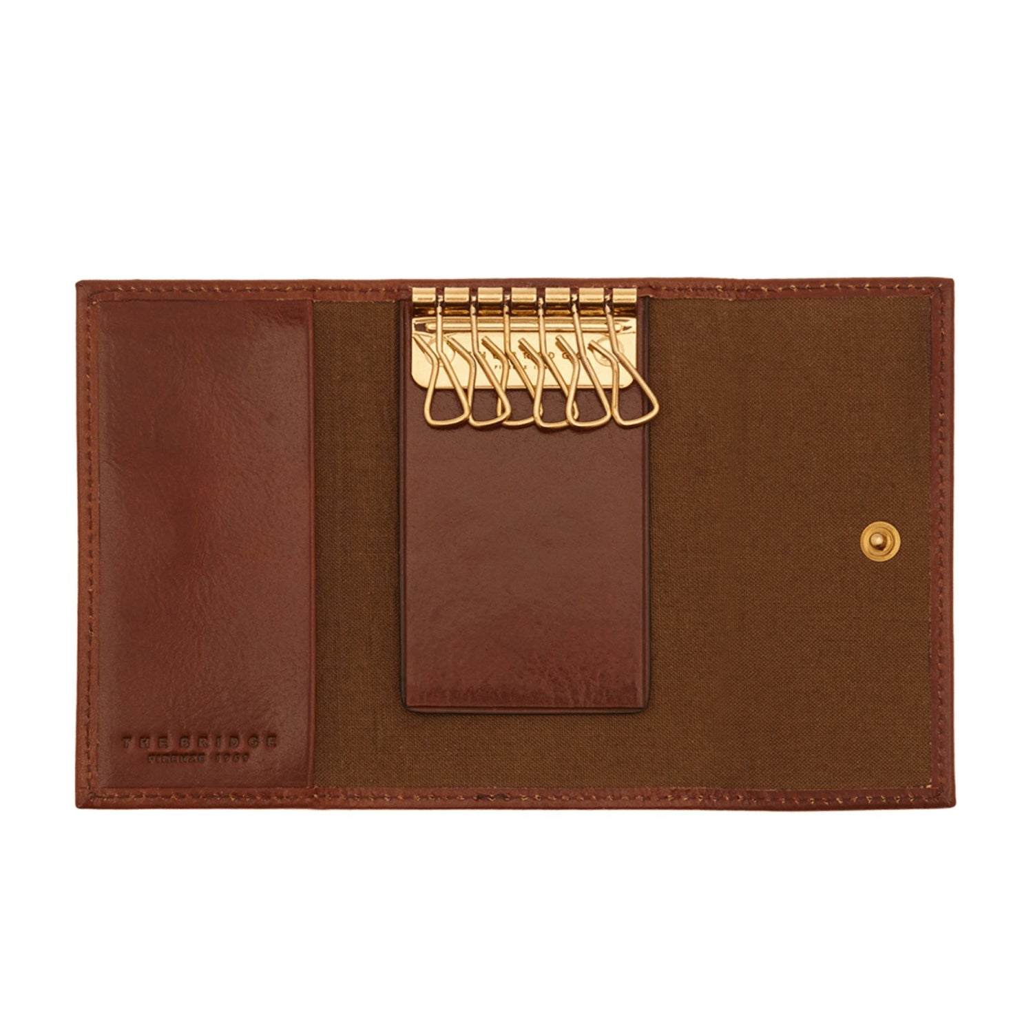 The Bridge Story Uomo Key Case Key Case The Bridge Brown 