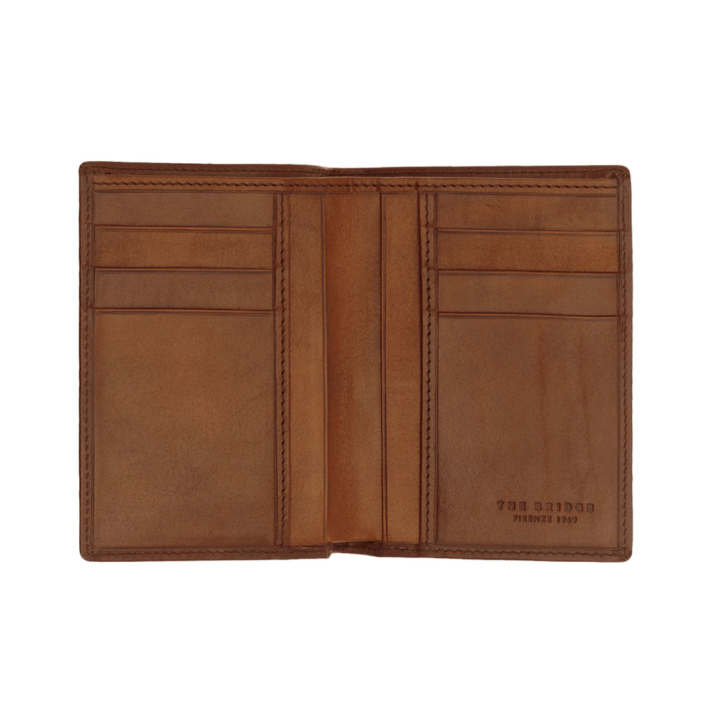 The Bridge Story Uomo Billfold Wallet with 6 CC Slots Leather Wallet The Bridge 