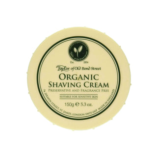 Taylor of Old Bond Street Organic Shaving Cream Bowl Shaving Cream Taylor of Old Bond Street 