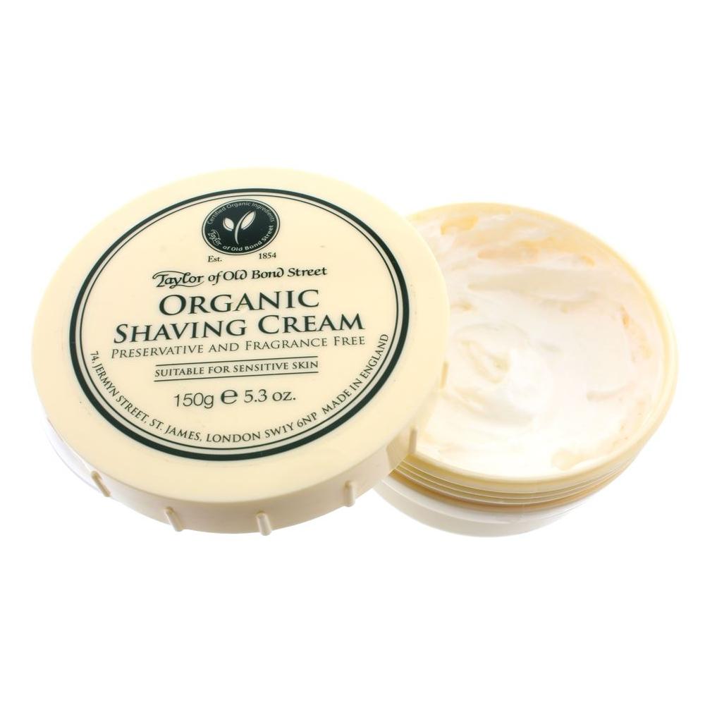 Taylor of Old Bond Street Organic Shaving Cream Bowl Shaving Cream Taylor of Old Bond Street 