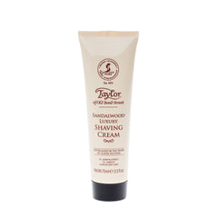 Taylor of Old Bond Street Classic Shaving Cream Travel Tube, Sandalwood Shaving Cream Taylor of Old Bond Street 