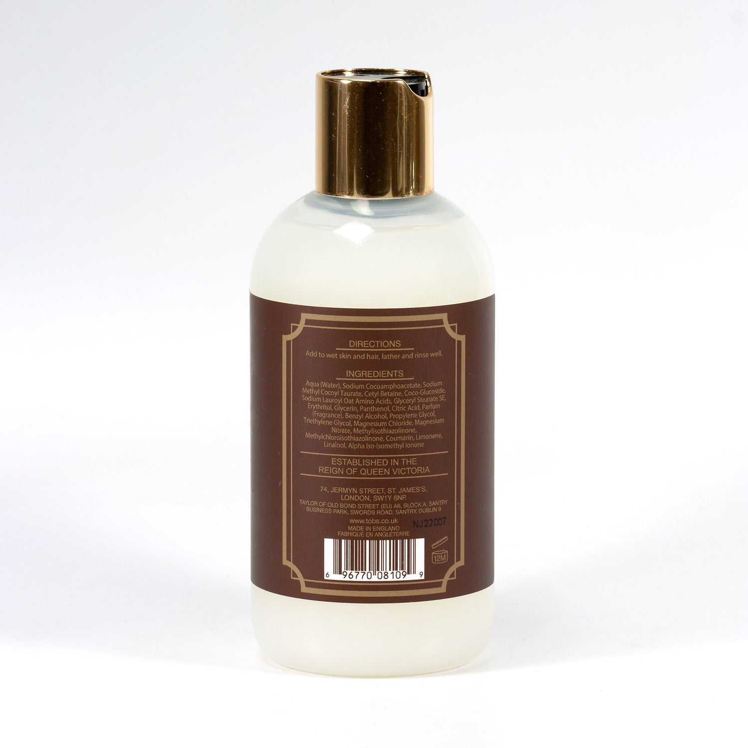 Taylor of Old Bond Street Tobacco Leaf Hair & Body Shampoo Hair & Body Shampoo Taylor of Old Bond Street 