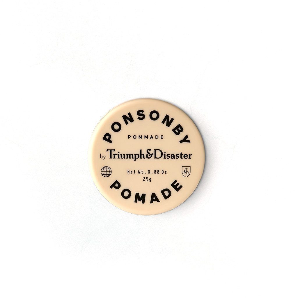 Triumph & Disaster Ponsonby Pomade - Medium Hold, High Shine Hair Pomade Triumph & Disaster 0.88 oz (25 g) 
