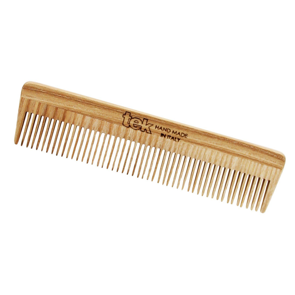 TEK Narrow Tooth Wooden Comb Comb TEK 