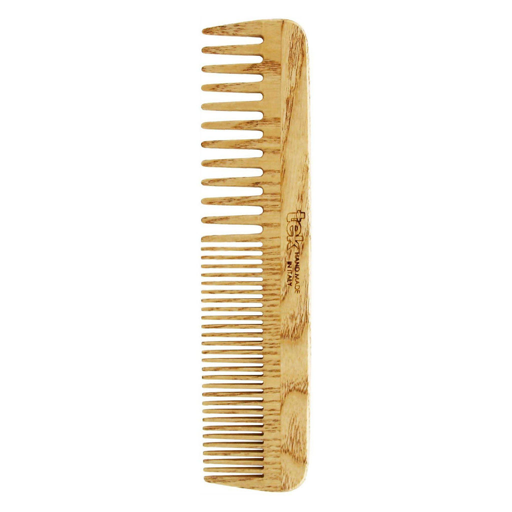TEK Large Double-Tooth Wooden Hair Comb Comb TEK 
